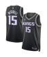 Фото #4 товара Men's Davion Mitchell Black Sacramento Kings 2022/23 Statement Edition Swingman Jersey