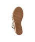 ფოტო #6 პროდუქტის Women's Zip-Italy Wedge Sandals