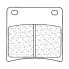 CL BRAKES 2281A3 Sintered Brake Pads