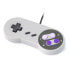 SNES - retro game controller - violet buttons