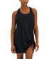Фото #1 товара Women's Ruched Racerback Cover-Up, Created for Macy's