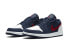 Кроссовки Nike Air Jordan 1 Low USA (Белый, Синий)