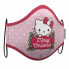 Hygienic Reusable Fabric Mask Hello Kitty Christmas 2 Pieces Multicolour