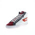 Фото #12 товара Diesel S-Leroji Mid Mens White Leather Lifestyle Sneakers Shoes