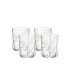 Cassiopea 4-Piece Double Old Fashioned Glass