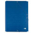 Фото #2 товара LIDERPAPEL Folder with rubber folio 3 flaps lined cardboard