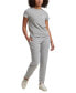 ფოტო #4 პროდუქტის Women's Active Small-Logo Pocket Cotton T-Shirt