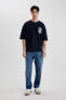 Erkek T-shirt B1931ax/nv239 Navy