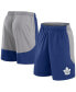 ფოტო #1 პროდუქტის Men's Blue Toronto Maple Leafs Go Hard Shorts