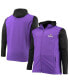 ფოტო #1 პროდუქტის Men's Purple and Black Minnesota Vikings Big and Tall Alpha Full-Zip Hoodie Jacket