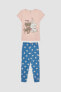 Фото #4 товара Пижама детская с короткими рукавами с принтом, Defacto A1362A823SM
