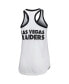 ფოტო #4 პროდუქტის Women's White Las Vegas Raiders Tater Tank Top