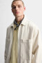 COTTON - HEMP DENIM OVERSHIRT