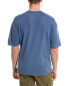 Velvet By Graham & Spencer Marcell Linen-Blend T-Shirt Men's Blue S - фото #2