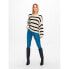 JDY Justy Stripe O Neck Sweater