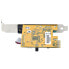 Фото #5 товара 2-Port PCI Express Serial Card - Dual Port PCIe to RS232 (DB9) Serial Card - 16C1050 UART - Standard or Low Profile Brackets - COM Retention - For Windows & Linux - PCIe - Serial - Full-height / Low-profile - PCI 2.0 - RS-232 - Yellow