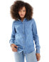 Фото #1 товара ASOS DESIGN easy denim shirt in midwash blue