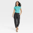 Фото #2 товара Women's Effortless Chino Cargo Pants - A New Day Black 2