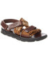 Valentino Rope & Leather Sandal Men's Brown 42