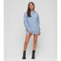 SUPERDRY Essential Hooded Sweat Long Sleeve Short Dress