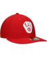 Фото #4 товара Men's Scarlet Milwaukee Brewers Low Profile 59FIFTY Fitted Hat