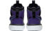 Фото #5 товара Jordan Air Jordan 1 React Court Purple 黑紫脚趾 高帮 篮球鞋 男款 黑紫 / Кроссовки Jordan Air Jordan AR5321-005