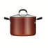 Фото #2 товара Style Ceramica Metallic Copper 6 Qt Covered Stock Pot