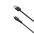 Фото #1 товара Универсальный кабель USB-C-USB Celly USB-C3MBK Чёрный 3 m