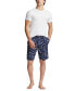 ფოტო #3 პროდუქტის Men's Printed Woven Sleep Shorts