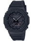 Фото #1 товара Часы и аксессуары CASIO G-Shock мужские Аналого-Цифровые с черным ремешком из силикона 45.4 мм