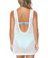 Juniors' Newport Mesh Scoop-Neck Cover-Up Dress