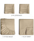4 Piece 100% Cotton 400 Thread Count Sheet Set - Full