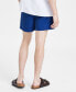 Фото #3 товара Men's Regular-Fit Solid 5' Drawstring Shorts, Created for Macy's