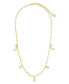 ფოტო #2 პროდუქტის Women's Sparkling Cubic Zirconia Star and Moon Chain Necklace