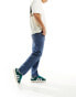 Фото #2 товара HUGO 640 straight leg jeans in light wash