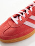 adidas Originals Handball Spezial trainers in red and pink