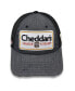 Men's Gray, Black Kyle Busch Cheddar's Retro Patch Adjustable Hat