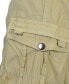 Фото #4 товара Шорты мужские Blu Rock Vintage-Like Cotton Cargo с поясом, упаковка 2 шт.