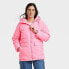 Фото #1 товара Women's Puffer Jacket - Universal Thread Pink XS