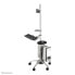 Фото #4 товара Neomounts by Newstar mobile work station - Multimedia cart - Silver - 6 kg - 25.4 cm (10") - 68.6 cm (27") - 75 x 75,100 x 100 mm