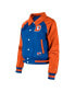 Фото #3 товара Свитшот New Era женский Куртка с кнопками рубашечного кроя Denver Broncos Royal
