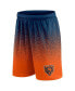 Men's Navy, Orange Chicago Bears Ombre Shorts