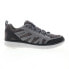 Фото #1 товара Allrounder by Mephisto Moment Mens Gray Leather Lifestyle Sneakers Shoes