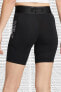 Фото #3 товара Леггинсы Nike Воздушные Shorts в черном цвете из памука и полиэстера, для велосипеда.