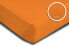 Spannbettlaken Jersey orange 200x200 cm
