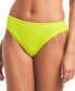 Фото #3 товара Women's Textured Hipster Bikini Bottoms, Created for Macy's