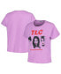 ფოტო #1 პროდუქტის Women's Purple TLC Solo Graphic T-shirt