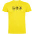 ფოტო #1 პროდუქტის KRUSKIS Sleep Eat And Bike short sleeve T-shirt