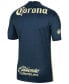 Фото #3 товара Men's Navy Club America 2021/22 Away Breathe Stadium Replica Jersey