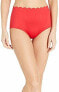 Фото #1 товара Kate Spade New York 169375 Womens High Waist Bottom Swimwear Red Size X-Large